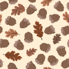 Acorn 1 Element from Seamless Backgrounds Set