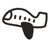 Airplane Element from Doodles - Monochrome Set