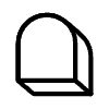 Arch Window Element from Symbols 3D Fun - Line Set
