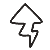Arrow 1 Element from Doodles - Monochrome Set