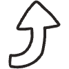 Arrow 5 Element from Doodles - Monochrome Set