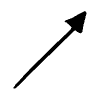 Arrow Filled Head Straight Long Element from Arrows - Sketch Style Set
