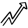 Arrow Open Back Zigzag Element from Arrows - Sketch Style Set