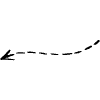 Arrow Wiggle Long Element from Arrows - Sketch Style Set