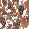 Autumn Element from Seamless Backgrounds Set