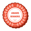 Award Winning Star Element from Badges Geometric Set