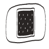 Bandage Element from Washi Tapes - Monochrome Set