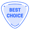 Best Choice Triangle Element from Badges Classic - Shadow Set