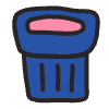 Bin Element from Doodles - Classic Set