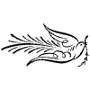 Bird 5 Element from Symbols - Flourishes Set