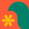 Bird And Flower Element from Patterns Tiles - Color Set