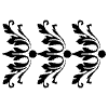 Bodoni Frame Continuous 17 Element from Ornaments - Bodoni Set