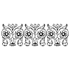 Bodoni Frame Continuous 18 Element from Ornaments - Bodoni Set
