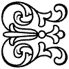 Bodoni Frame Element 1 Element from Ornaments - Bodoni Set