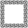 Bodoni Frames 1 Element from Frames - Ornamental Squares Set