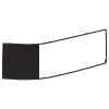 Bookmark 1 Element from Washi Tapes - Monochrome Set