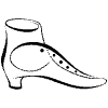 Boot 2 Element from Symbols - Flourishes Set