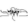 Bottom Ornament 2 Element from Symbols - Art Nouveau Motifs Set