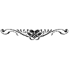 Bottom Ornament 6 Element from Symbols - Art Nouveau Motifs Set
