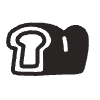 Bread Element from Doodles - Monochrome Set