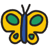 Butterfly Element from Doodles - Classic Set