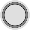 Button Frame Circle 2 Element from Cyber GUI Elements Set
