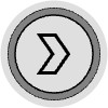 Button Frame Circle Arrow Thick 2 Element from Cyber GUI Elements Set