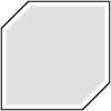 Button Frame Hexagon 1 Element from Cyber GUI Elements Set