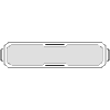 Button Frame Small Futuristic 1 Element from Cyber GUI Elements Set