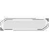 Button Frame Small Futuristic 5 Element from Cyber GUI Elements Set