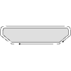 Button Frame Small Futuristic 7 Element from Cyber GUI Elements Set