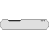 Button Frame Small Futuristic Element from Cyber GUI Elements Set
