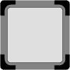 Button Frame Square Element from Cyber GUI Elements Set