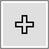 Button Frame Square Add Thick 2 Element from Cyber GUI Elements Set