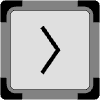 Button Frame Square Arrow Element from Cyber GUI Elements Set