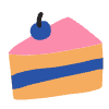 Cake 2 Element from Doodles - Flat Set