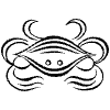 Cancer Element from Symbols - Flourishes Set