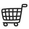 Cart Element from Doodles - Monochrome Set