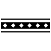 Caslon Frame Continuous 13 Element from Ornaments - Caslon Set