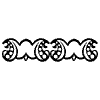Caslon Frame Continuous 5 Element from Ornaments - Caslon Set