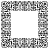 Caslon Frames 3 Element from Frames - Ornamental Squares Set