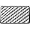 Censorship Horizontal 5 Non Filled Element from Annotations - Variable Line Thickness Set