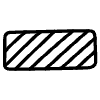 Censorship Horizontal Element from Annotations - Variable Line Thickness Set