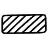 Censorship Horizontal Non Filled Element from Annotations - Variable Line Thickness Set