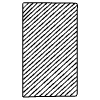 Censorship Vertical 1 Element from Annotations - Variable Line Thickness Set