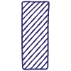 Censorship Vertical Non Filled Element from Annotations - Variable Line Thickness Set