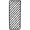 Censorship Vertical Non Filled Element from Annotations - Variable Line Thickness Set