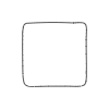 Chat Bubble Square Plain Filled Element from Bubbles - Variable Line Thickness Set