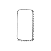 Chat Bubble Vertical Small Plain Shadow Filled Element from Bubbles - Variable Line Thickness Set