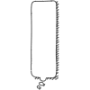 Chat Bubble Vertical Thought Shadow Filled Element from Bubbles - Variable Line Thickness Set